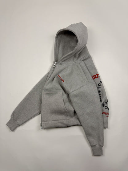 Art seeking zippa hoodie